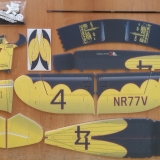 RC-Factory GEE BEE gelb / schwarz - 800mm