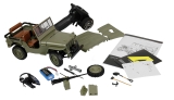 Jeep Willys MB Scale Crawler 4WD 1:14 RTR grün - incl. Seilwinde und Soundmodul