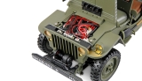 Jeep Willys MB Scale Crawler 4WD 1:14 RTR grün - incl. Seilwinde und Soundmodul