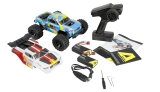 Hyper Go MTX18 2-in-1 Monstertruck/Truggy 1:18 RTR incl. 2 Akkus und 2 Karossen