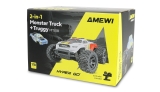 Hyper Go MTX18 2-in-1 Monstertruck/Truggy 1:18 RTR incl. 2 Akkus und 2 Karossen
