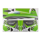 Shockflyer Edge 540V3 840mm Kit Orange - 3mm Flexi Foam
