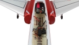AMXFlight Super Scorpion 6-8S rot/weiß PNP - 1260mm