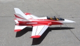 AMXFlight Super Scorpion 6-8S rot/weiß PNP - 1260mm