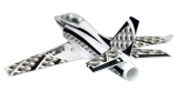AMXFlight Viper Hpat Jet weiß/schwarz EPO PNP - 717mm