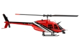 Bell 206 CP Jet Ranger Helikopter 6-Kanal 6G RTF - 30,6 cm Rotor - 6 Achsen Gyro