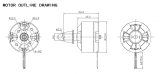 Volta DXW D1806/2400 2400KV Brushless Motor