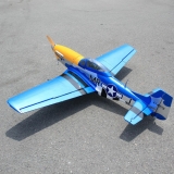 Seagull Models ( SG-Models ) P-51D 71" "Obsession" 1800mm incl. elektrischem Einziehfahrwerk , 35ccm, ARF Warbird