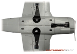 Dynam T-28 Trojan grau 1270mm PNP Set incl. EZFW und Beleuchtung
