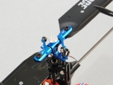 Xtreme Alu Blatthalter blau (für Blade mCP X)