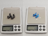 Xtreme Alu Blatthalter blau (für Blade mCP X)