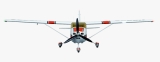FMS Big Scale Cessna 182 Trainer rot, PNP 1400mm ohne Akku/RC