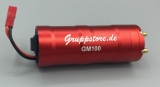 Kraftstoffpumpe elektrisch für RC-Modelle - Aluminium Gehäuse rot eloxiert