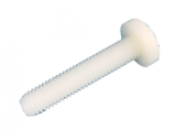 Nylon M5x20 10 Stk. Kunstoffschrauben Flachkopf Kreuzschlitz