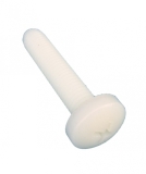Nylon M6x30 10 Stk. Kunstoffschrauben Flachkopf Kreuzschlitz