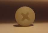 Nylon M5x20 10 Stk. Kunstoffschrauben Flachkopf Kreuzschlitz