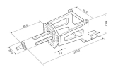 Phoenix Motorhalterung für GL09 - ASW28 5.5m