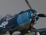 DERBEE F4U Corsair Warbird PNP blau - 75cm