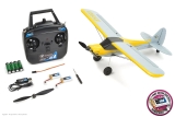 EZ-Wings - Mini Cub - RTF - Yellow - 450mm - 1+1 Li-Po Battery - USB Ladegerät