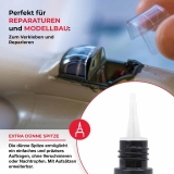 Everglue Sekundenkleber Cyanacrylat für PMMA (Plexiglas®) Acrylglas nicht ausblühend niedrigviskos 20g Dosierflasche