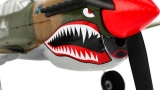 Ultra Micro P-40 Warhawk 401mm AS3X