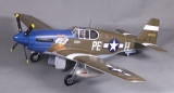 FMS Big Scale P-51B Dallas Darling V9 grün/blau PNP Set ohne Akku/RC