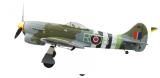 Dynam Hawker Tempest im PNP Set ohne Akku/RC V2 1250mm