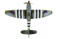 Dynam Hawker Tempest im PNP Set ohne Akku/RC V2 1250mm
