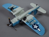 DERBEE F4U Corsair Warbird PNP blau - 75cm
