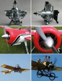 SAITO FA-200R3 3-Zylinder Methanol 4T-Sternmotor