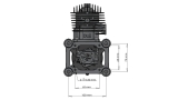 DLE85 V2 "Original" 85ccm Einzylinder incl. elektronischer Zündung