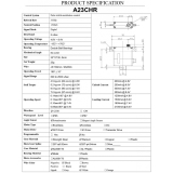 AGF-RC A23CHR Flächen Servo HV - 10mm 23g / 7kg/cm / Titan Getriebe
