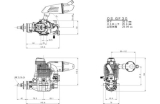 O.S. GF30 30ccm Benziner incl. F-6040 Schalldämpfer