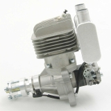 DLE55RA 55ccm Benzin Motor mit Heckvergaser incl. Elektronischer Zündung - Heckauslass