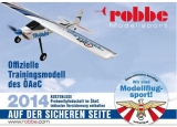Robbe Air Trainer 140 V2 EPO PNP mit Flight Controller (3-Achs Fluglagen-Stabilisierung, Gyro)