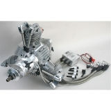 SAITO FG-84R3 BENZIN MOTOR 3-ZYLINDER MIT ELEKTRONISCHER ZÜNDUNG