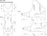 SAITO FG-14C Benzin 4T-Motor - 13,50ccm
