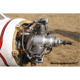 SAITO FG-60R3 BENZIN MOTOR 3-ZYLINDER STERNMOTOR MIT ELEKTRONISCHER ZÜNDUNG