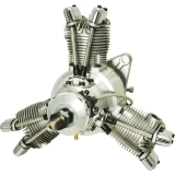 SAITO FG-60R3 BENZIN MOTOR 3-ZYLINDER STERNMOTOR MIT ELEKTRONISCHER ZÜNDUNG