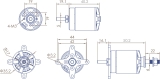 JOKER 3542-5,5 V3 940 KV BRUSHLESS MOTOR