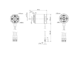 Tomcat G25 Brushless Motor 3527 KV1140