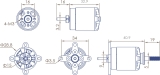 JOKER 2834-9,5 V3 880 KV 72g Brushless Motor