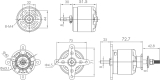 JOKER 6350-7 V3 430 KV BRUSHLESS MOTOR