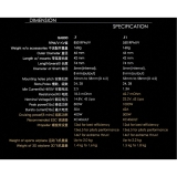DUALSKY Xmotor GA800.7 850 K/V bis 1000W Brushless Motor