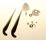 ROBBE KLAPPLUFTSCHRAUBENSET 11X8" 38MM SPINNER 3,2MM MOTORWELLE MILAN