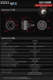 DUALSKY Xmotor GA1500R Racing Edition 550 K/V 1680W