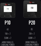 ISDT P10 Dual Smart Charger 1-6A 250W (x2) 10A (2x) 400W/16A parallel Ladegerät