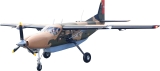 Bay-Tec Seagull Cessna 208 Grand Caravan EX 85" 45cc "Militär"