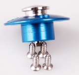 KUZA Tankverschluss Aluminium mit Magnet Blau