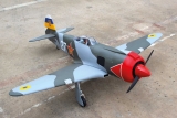 Bay-Tec Seagull YAK-3U WARBIRD ARF incl. ELEKTRISCHEM EINZIEHFAHRWERK 1600mm